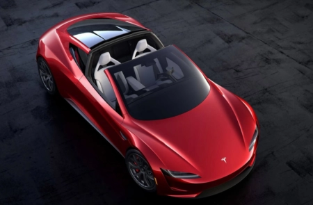 Tesla Roadster 2: полет с использованием запрещенной технологии Формулы-1