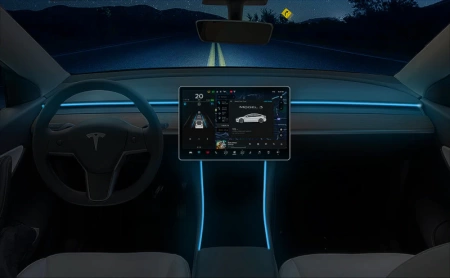 Tesla запускает продажи светодиодной ленты для моделей 3 и Y