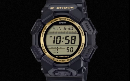 Новые часы Casio G-Shock в черно-золотом дизайне выходят на международные рынки