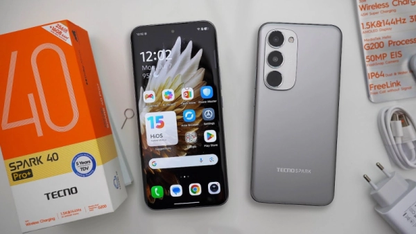 Обзор смартфона TECNO Spark 40 Pro: стильный, тонкий, доступный