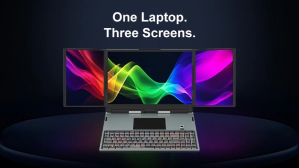 Обзор MAX16 Triple Screen Laptop: три экрана для максимальной продуктивности