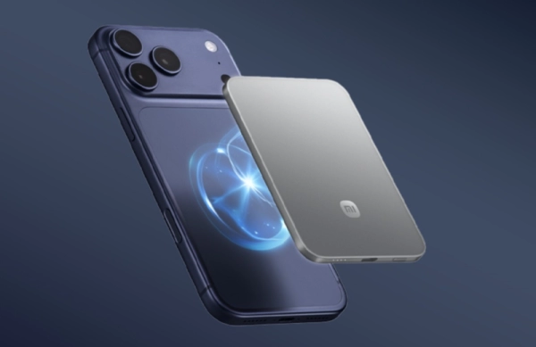 Xiaomi представила невероятно тонкий магнитный пауэрбанк, который почти не ощущается в руке